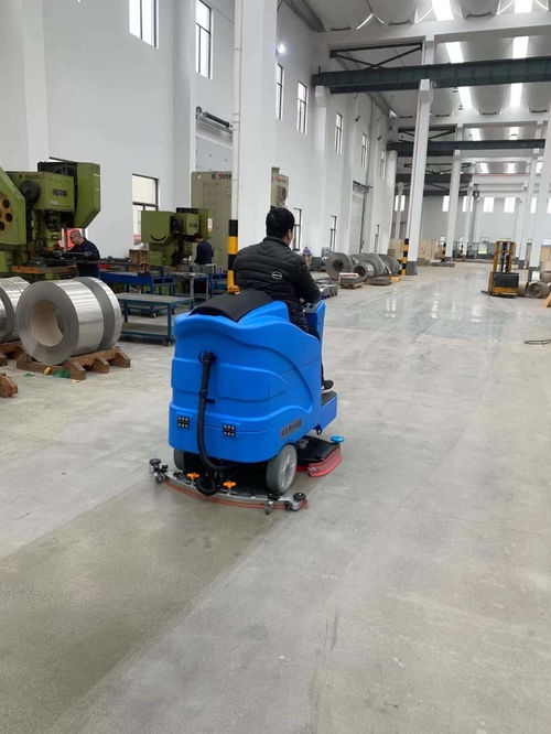 大型工厂车间地面清洗与皮革清洗 专用驾驶式洗地机的全能解决方案